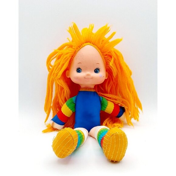 Vintage Rainbow Brite 11" Doll Plush 1983 Hallmark Cards Mattel No Dress - Picture 1 of 4